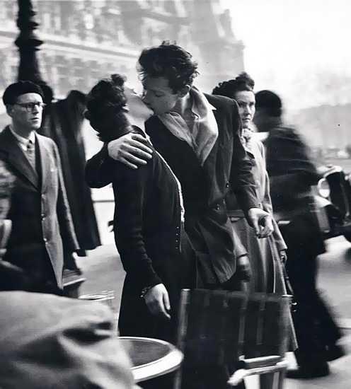 black and white photography kissing. The Kiss