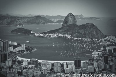 Botafogo from Santa Terese, Rio De Janeiro, Brazil